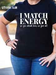 I Match Energy | White