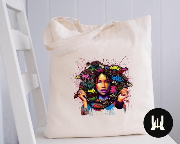 Muzik Afro Lady Tote